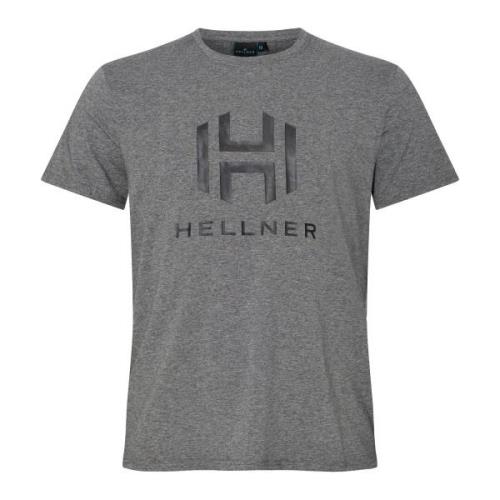 Hellner Hellner Tee Unisex Grey Melange