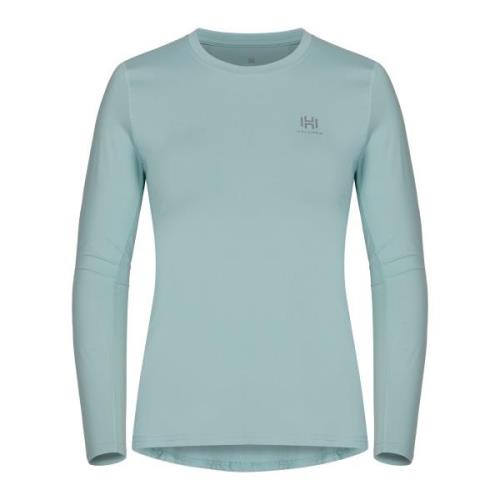 Hellner Women's Sallu Long Sleeve Running Top Blue Haze