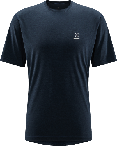 Haglöfs Men's Ridge Tee Tarn Blue Solid