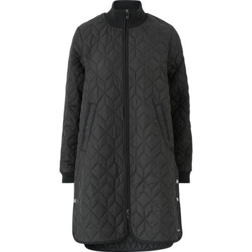 Ilse Jacobsen Women's Padded Quilt Coat Black