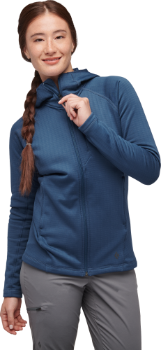 Black Diamond Women's Factor Hoody Ink Blue