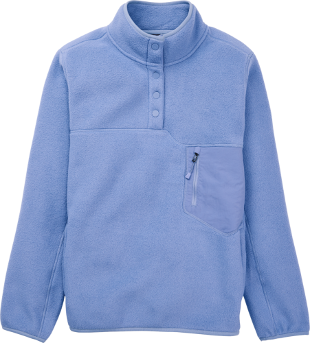 Burton Women's Cinder Fleece Pullover Slate Blue