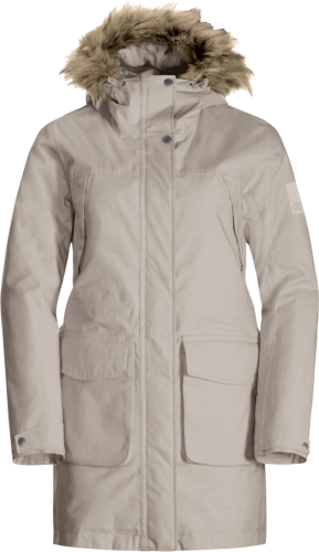 Jack Wolfskin Women's Winterfrost Insulated Parka Dusty Grey