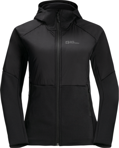 Jack Wolfskin Women's Alpgrat Pro Insulated Full Zip Black