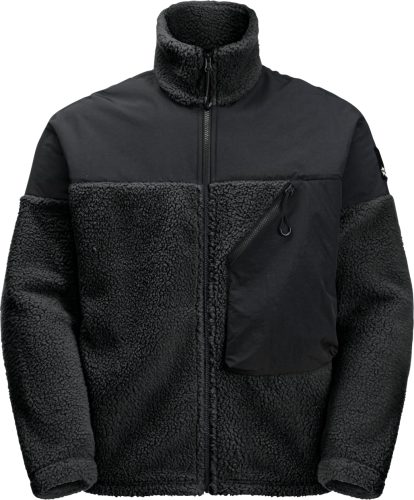 Jack Wolfskin Unisex Maarweg Jacket Granite Black