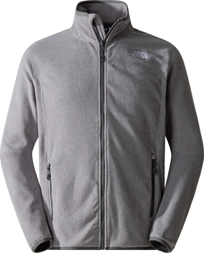 The North Face Men's 100 Glacier Full-Zip Fleece TNF Medium Grey Heat