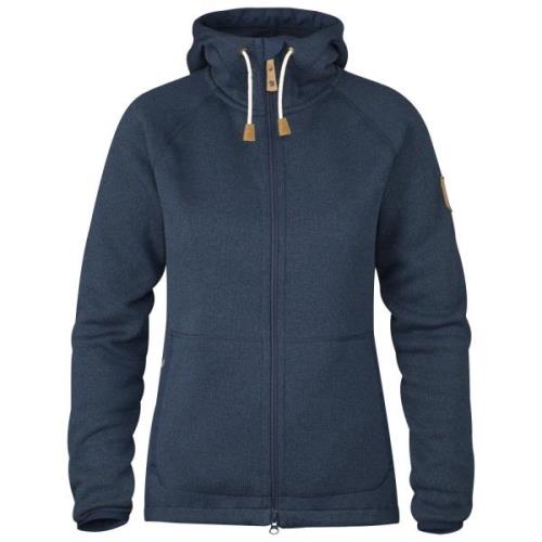 Fjällräven Women's Övik Reinforced Hoodie Navy