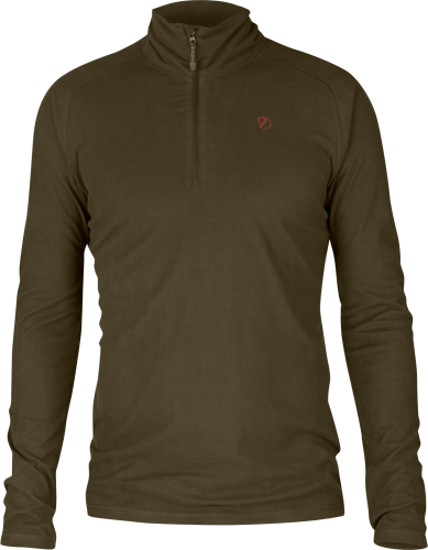 Fjällräven Men's Pine Half Zip Dark Olive