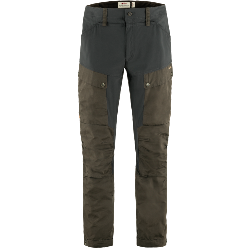 Fjällräven Men's Keb Trousers Dark Olive-Dark Grey