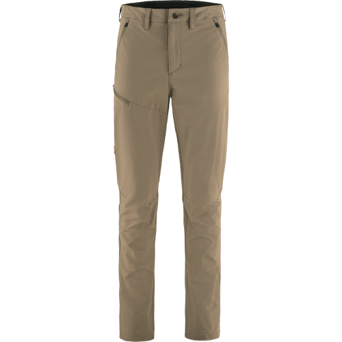 Fjällräven Men's Abisko Trail Stretch Trousers Suede Brown