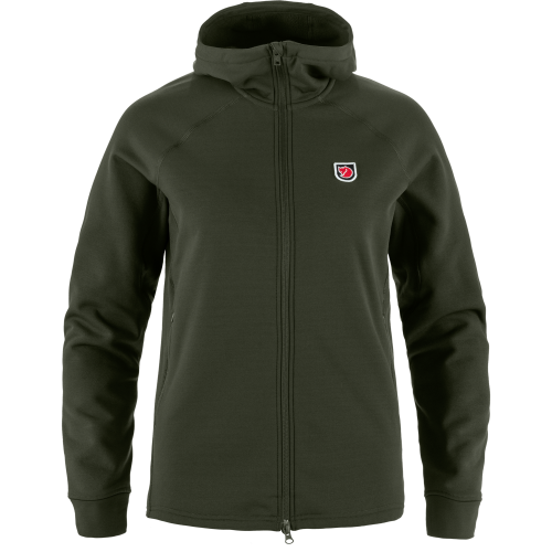 Fjällräven Women's Expedition Fleece Hoodie Deep Forest