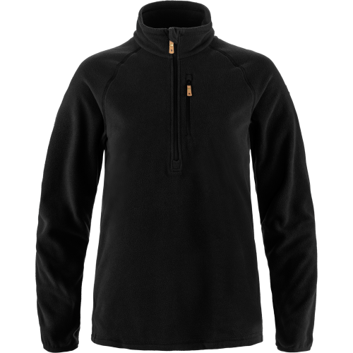 Fjällräven Women's Övik Lite Fleece Half Zip Black