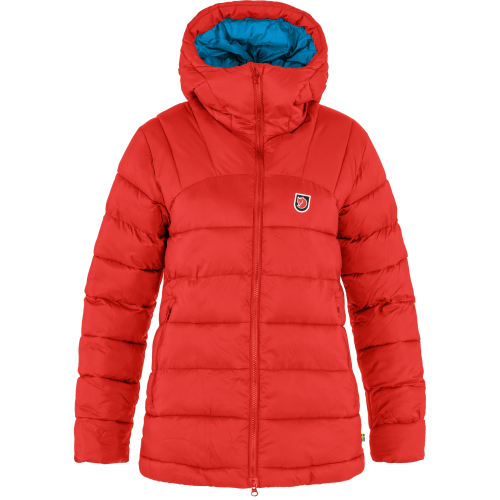 Fjällräven Women's Expedition Mid Winter Jacket True Red-Un Blue