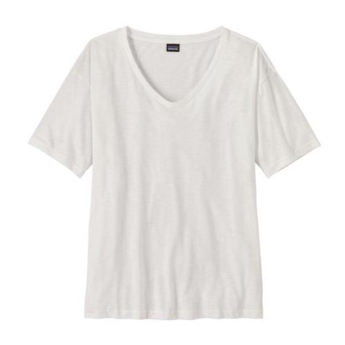 Patagonia Women's Short Sleeve Mainstay Top White