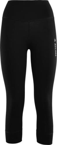 Aclima Women's WarmWool 3/4 Longs Jet Black