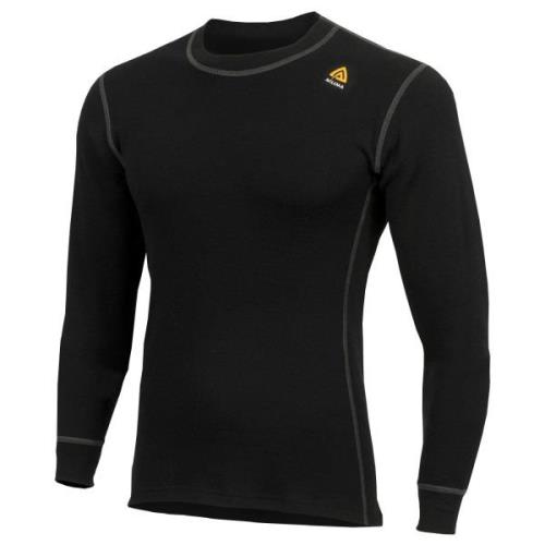 Aclima Men's WarmWool Crew Neck Jet Black