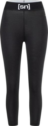 super.natural Women's Tundra175 Tight 3/4 Jet Black