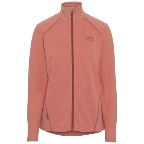 Kari Traa Women's Kari Full Zip Fleece Peach Pink