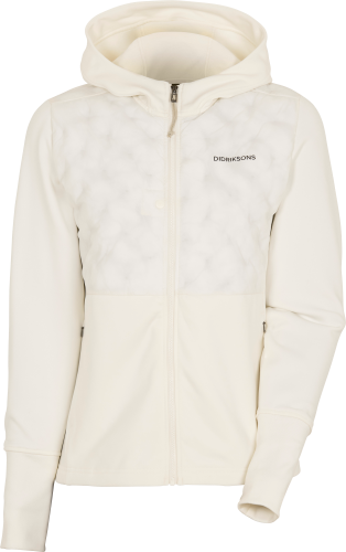 Didriksons Valda Women's Full Zip 2 White Foam