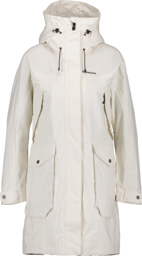 Didriksons Women's Thelma Parka 10 White Foam