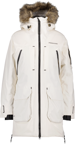 Didriksons Women's Ceres Parka White Foam