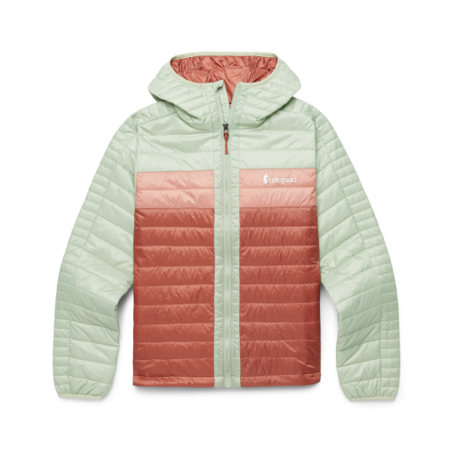 Cotopaxi Women's Capa Insulated Hooded Jacket Green Tea/Faded Brick