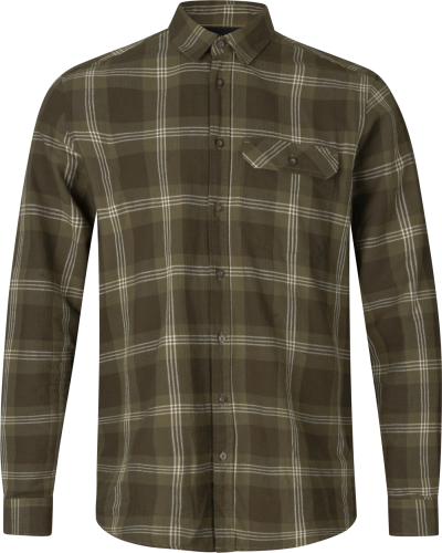 Seeland Men's Highseat Shirt Pine Green Check