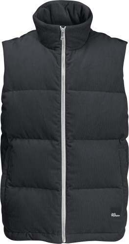 Jack Wolfskin Men's Nature Corduroy Vest Phantom