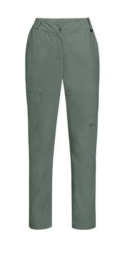 Jack Wolfskin Women's Barrier Pant Hedge Green