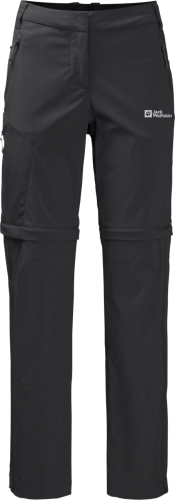 Jack Wolfskin Women's Glastal Zip Away Pants Black