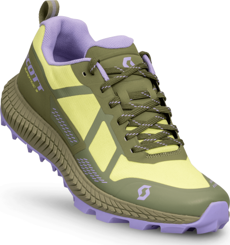 Scott Women's Supertrac 3 Shoe Bitter Yellow/Sage Green