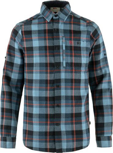 Fjällräven Men's Fjällglim Shirt Indigo Blue-Dawn Blue