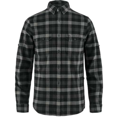 Fjällräven Men's Skog Shirt Black-Grey