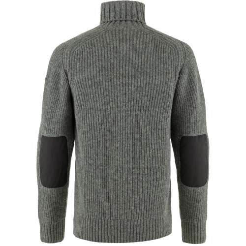 Fjällräven Men's Övik Roller Neck Sweater Grey-Melange