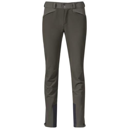 Bergans Women's Istjern Warm Flex Pant Dark Green Mud/Green Mud