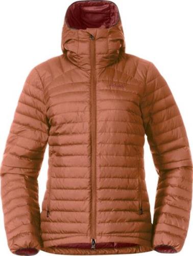 Bergans Women's Lava Light Down Jacket With Hood Terracotta