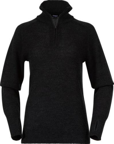 Bergans Women's Ulriken Light Merino Jumper  Dark Shadow Grey