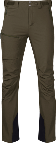 Bergans Men's Breheimen Softshell Pants Dark Green Mud