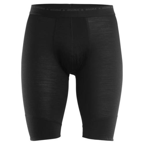 Aclima Men's LightWool Shorts Long Jet Black