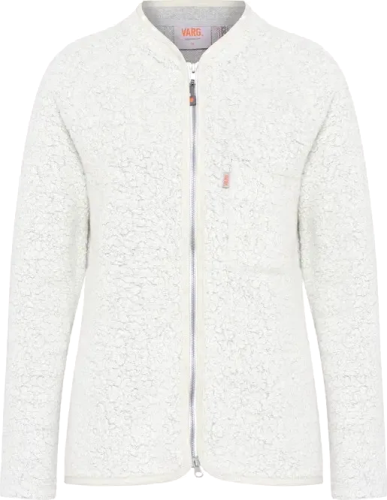 Varg Women's Styrsö Wool Zip Jersey Off White