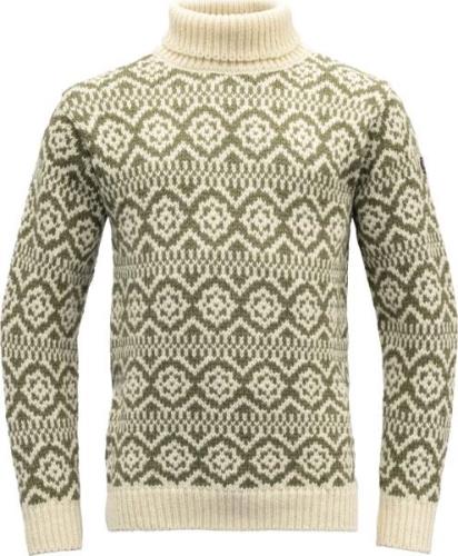 Devold Unisex Hoddevik Wool High Neck Off White