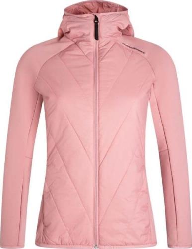 Peak Performance Women's Insulated Hybrid Hood Warm Blush