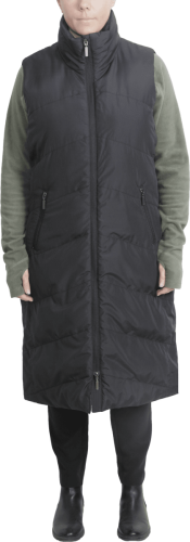 Dobsom Women's Stockholm Long Vest Black