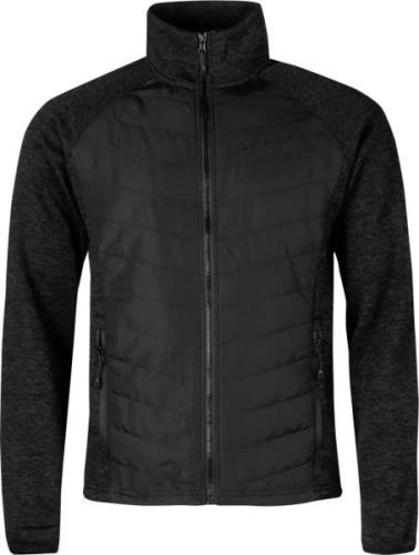 Halti Men's Streams Hybrid Knit Layer Jacket Black Melange