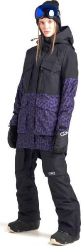 ColourWear Women's Gritty Parka Leo Purple