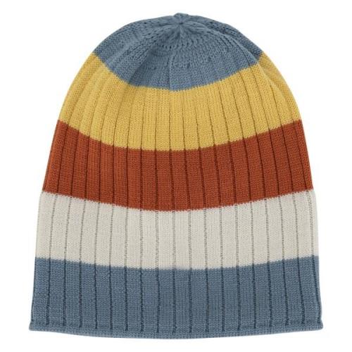 Ulvang Kids' Piny Rib Beanie Smoke Blue Mix