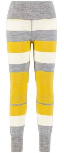 Ulvang Kids' Piny Woolterry Jogger Grey Melange/Misted Yellow/Vanilla