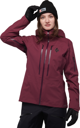 Black Diamond Women's Recon Lt Shell Jacket Blackberry