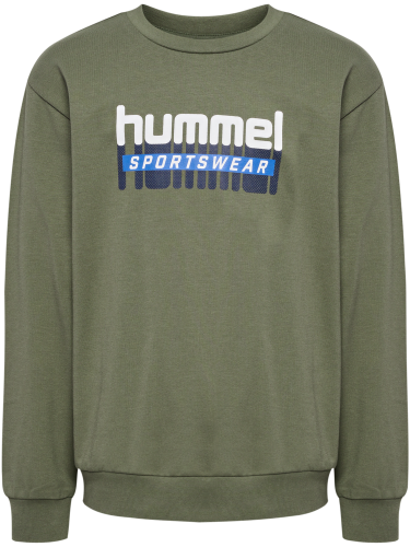 Hummel Kids' Hmltukas Sweatshirt Dusty Olive