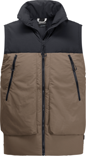 Jack Wolfskin Unisex Dellbrueck Vest Chestnut